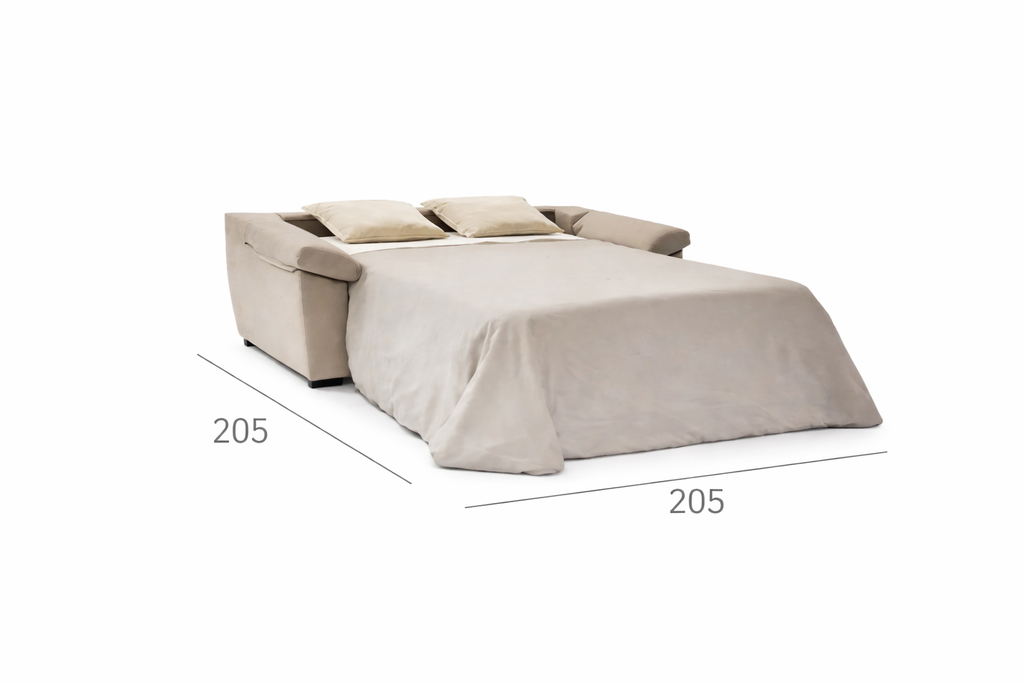 SOFÁ CAMA  – Sistema Italiano fácil apertura